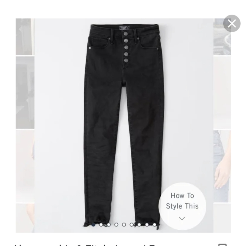 Abercrombie curve love skinny